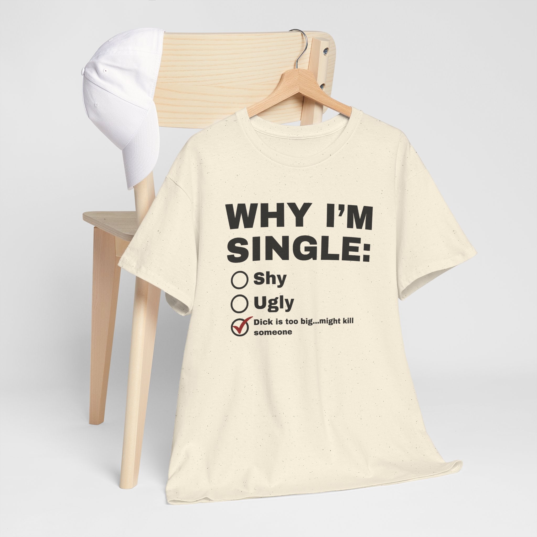 Why I'm Single Shirt, Very Offensive Sarcastic Gift