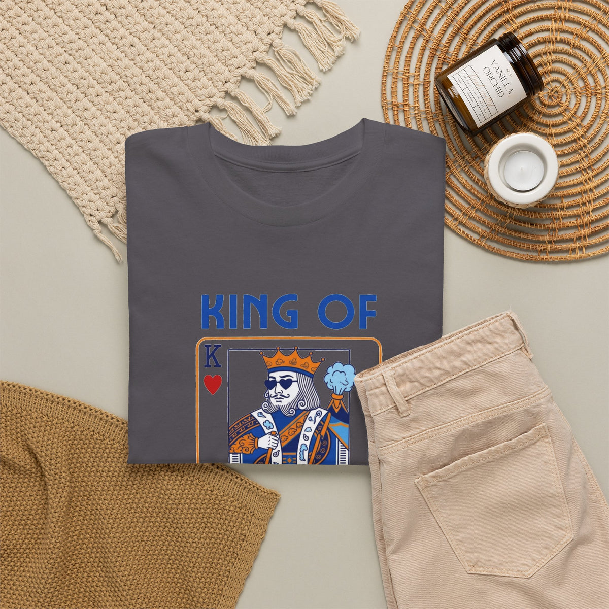 King Of Farts Shirt, Funny Sarcastic Gag Gift For Men
