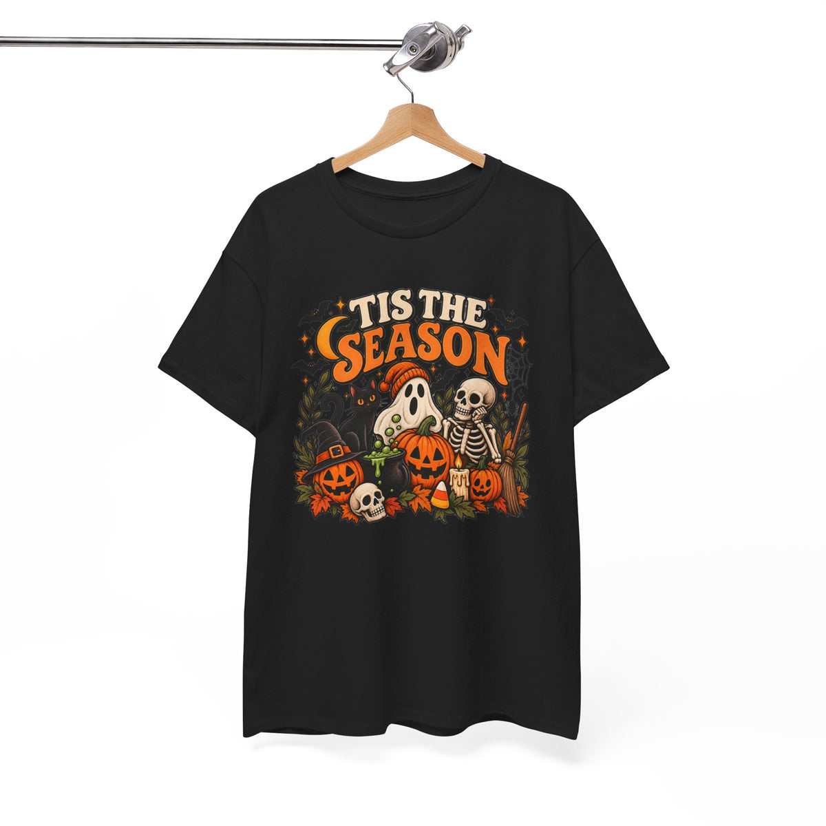 Spooky Season Halloween Ghost Shirt, Tis The Season Fall Gift For Women