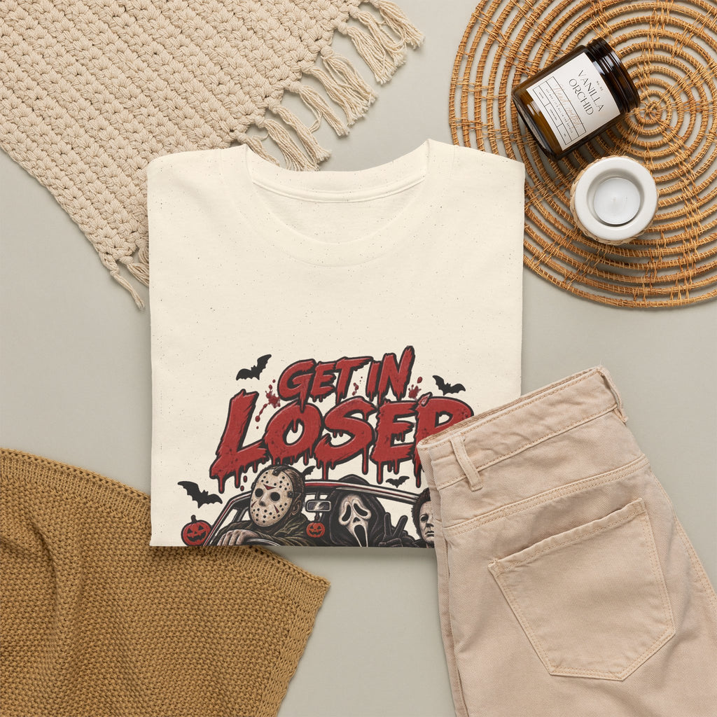 Horror Movie Halloween Slasher Shirt, Spooky Season TShirt, Trendy Fall Gift For Women