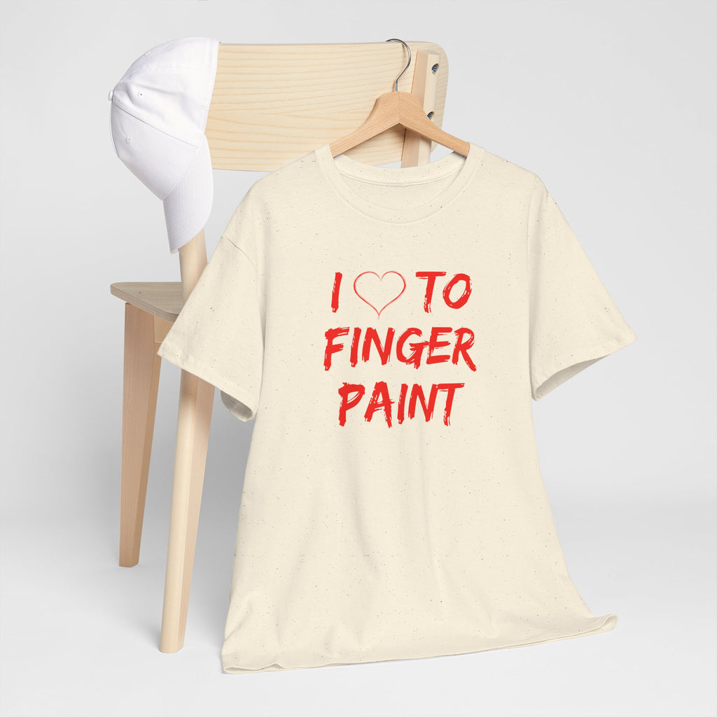 I Love To Finger Paint Shirt, Funny Matching Couple Gift