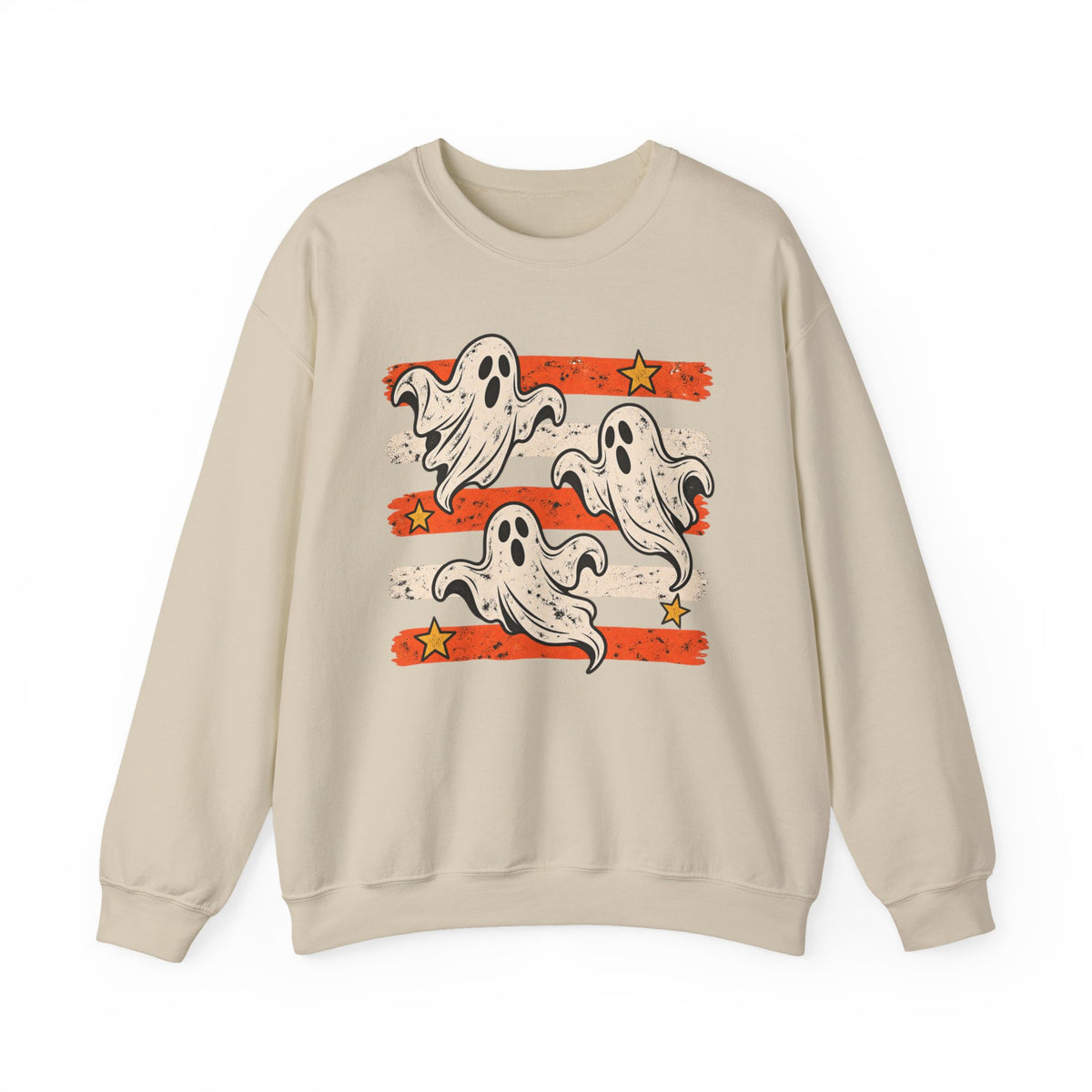 Spooky Season Halloween Ghost Sweatshirt, Fall Bat Gift For Women