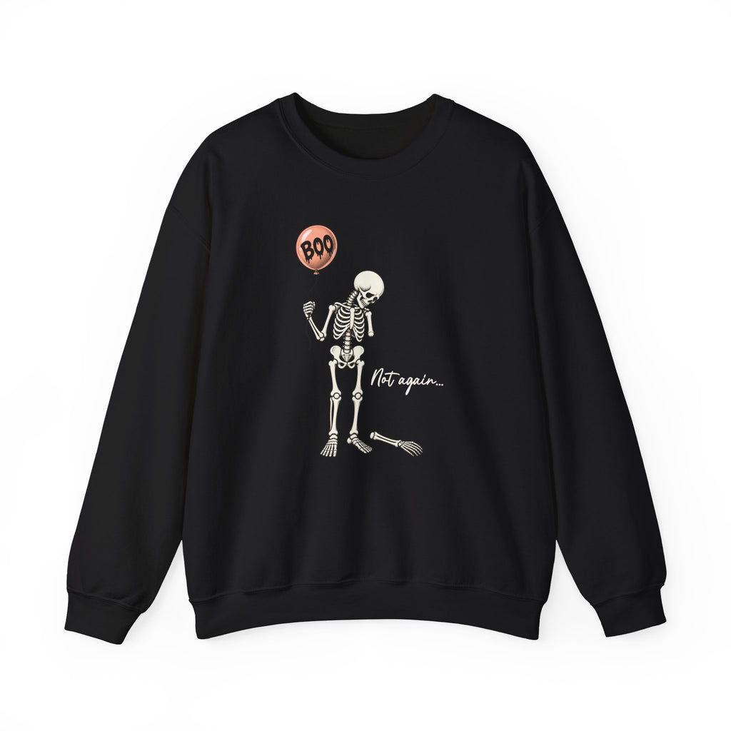 Spooky Season Halloween Skeleton Sweatshirt, Funny Sarcastic Gift For Women