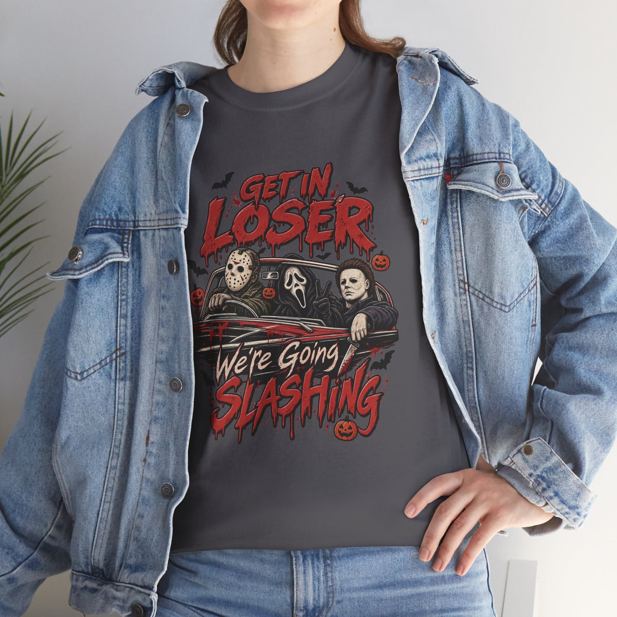 Horror Movie Halloween Slasher Shirt, Spooky Season TShirt, Trendy Fall Gift For Women