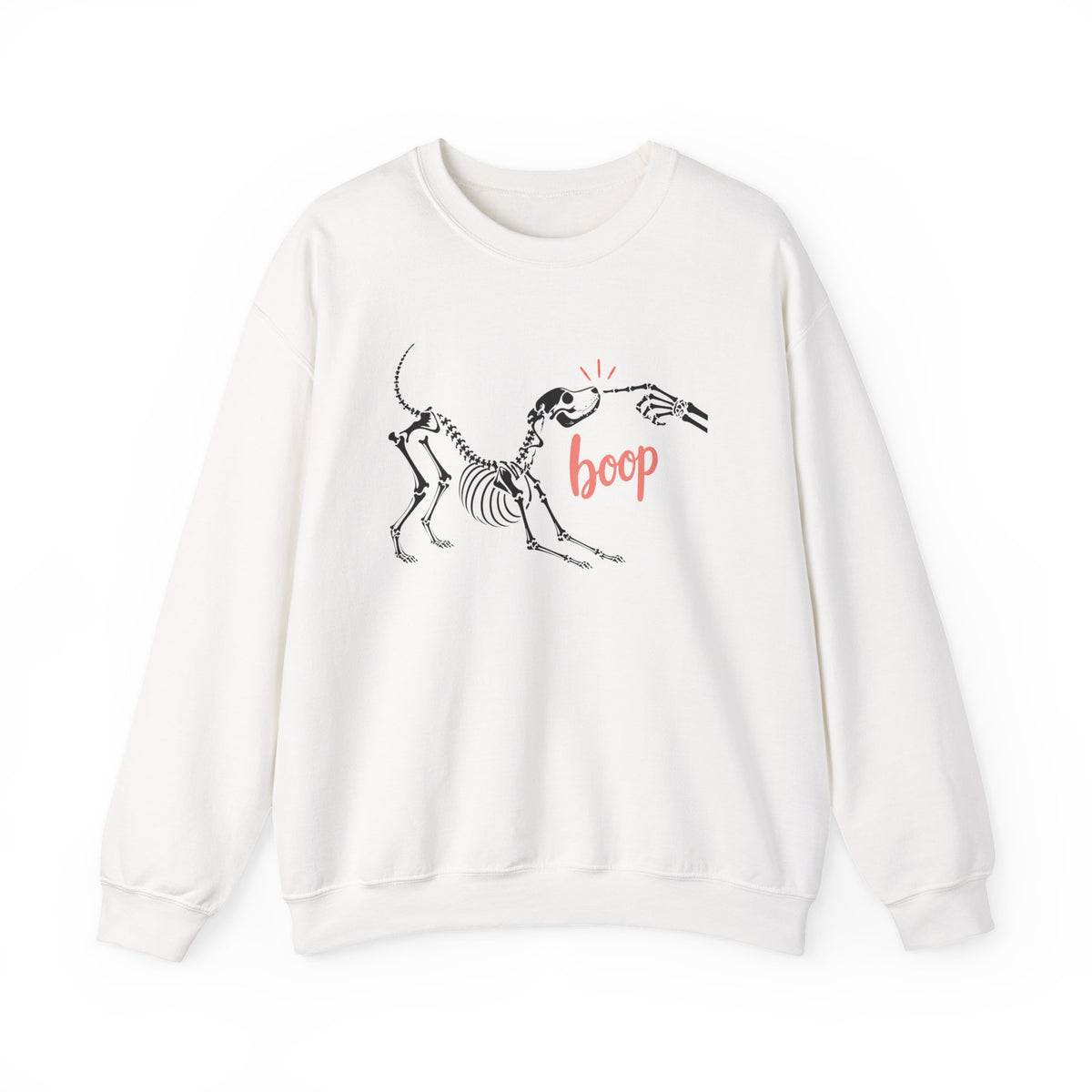 Spooky Season Halloween Dog Skeleton Sweatshirt, Funny Boo-P Trick Or Treat Shirt For Women