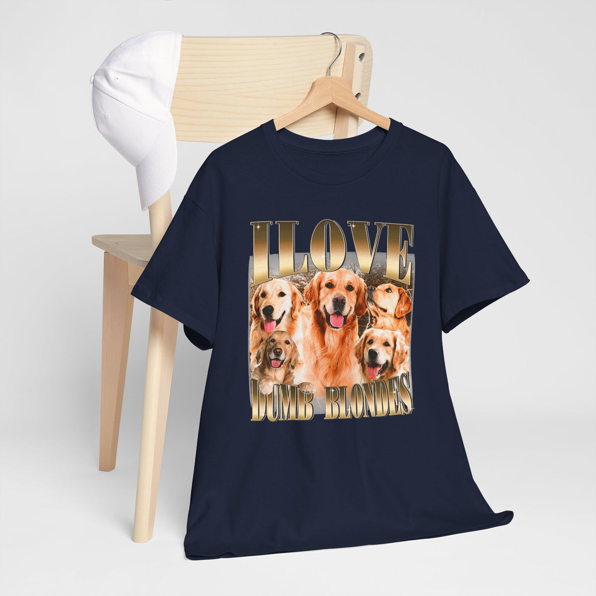 I Love Dumb Blondes Shirt, Funny Sarcastic Gift For Men