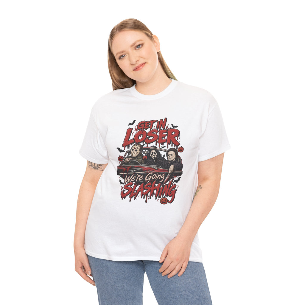 Horror Movie Halloween Slasher Shirt, Spooky Season TShirt, Trendy Fall Gift For Women