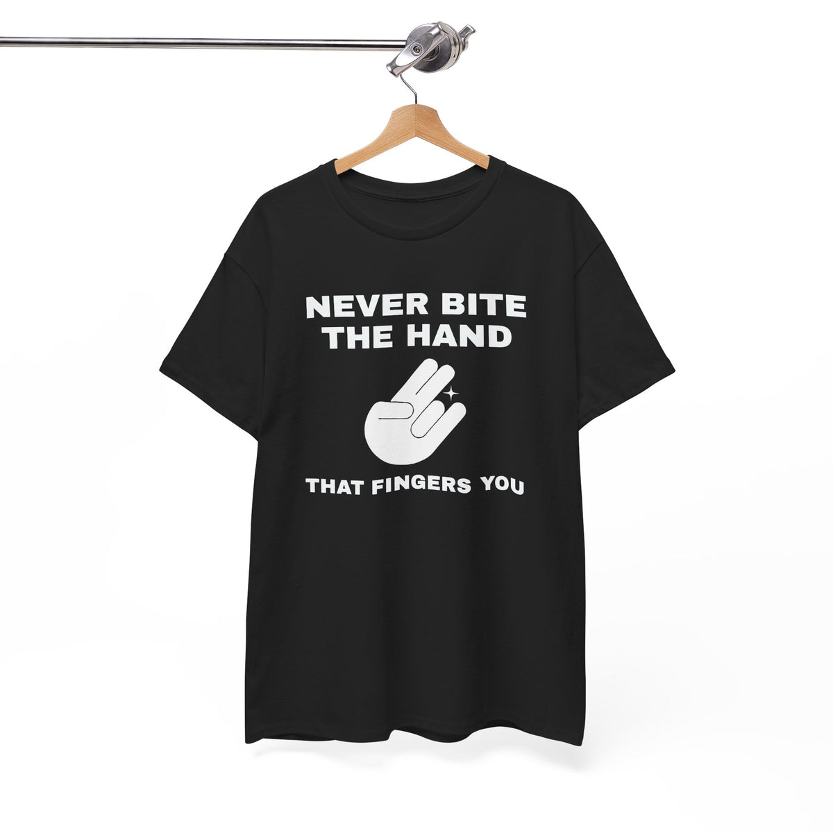 Finger Hand Shirt, Funny Sarcastic Gift For Men