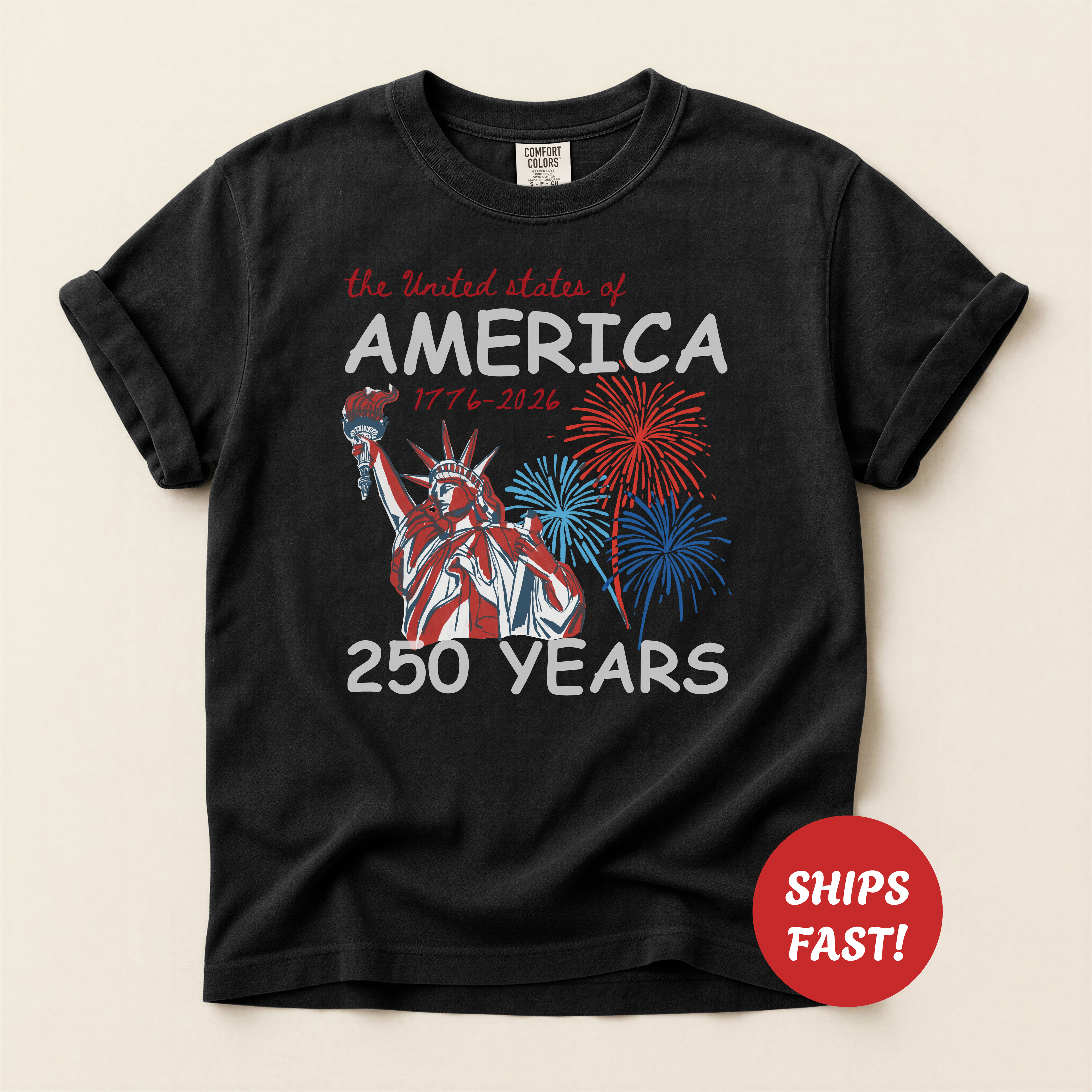 America 250 shirt, USA 250 Years of Freedom 250th Anniversary Gift