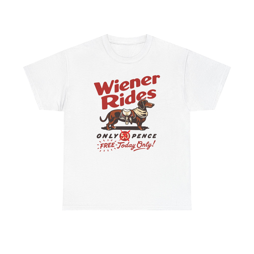 Wiener Rides Shirt, Funny Sarcastic Gag Gift For Men