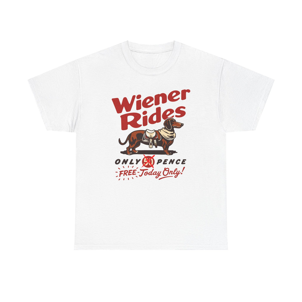 Wiener Rides Shirt, Funny Sarcastic Gag Gift For Men