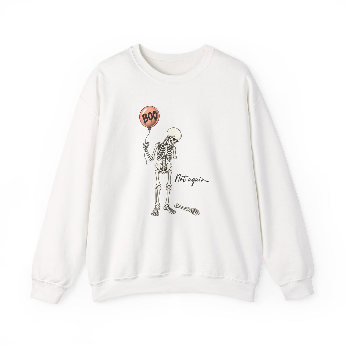 Spooky Season Halloween Skeleton Sweatshirt, Funny Sarcastic Gift For Women