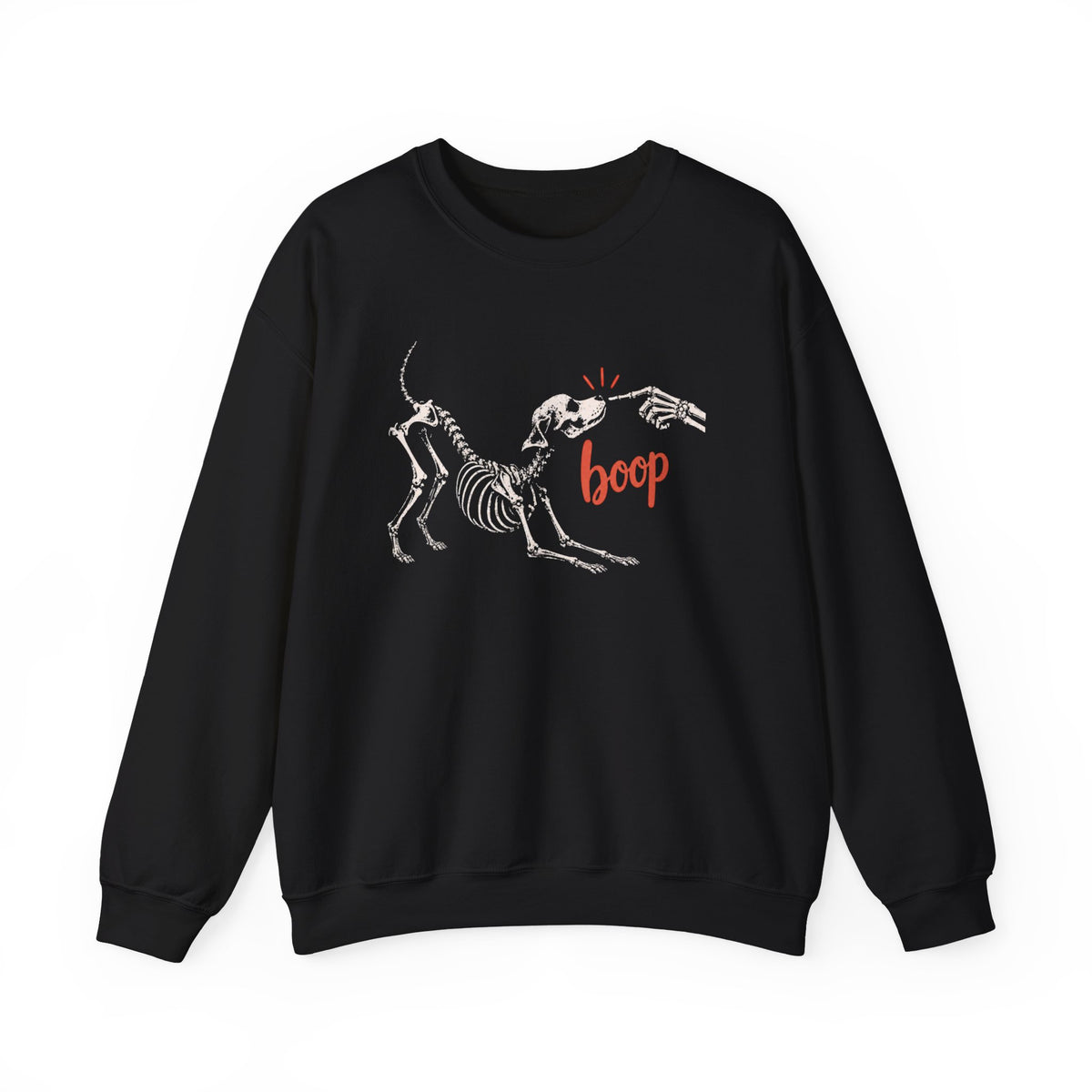 Spooky Season Halloween Dog Skeleton Sweatshirt, Funny Boo-P Trick Or Treat Shirt For Women