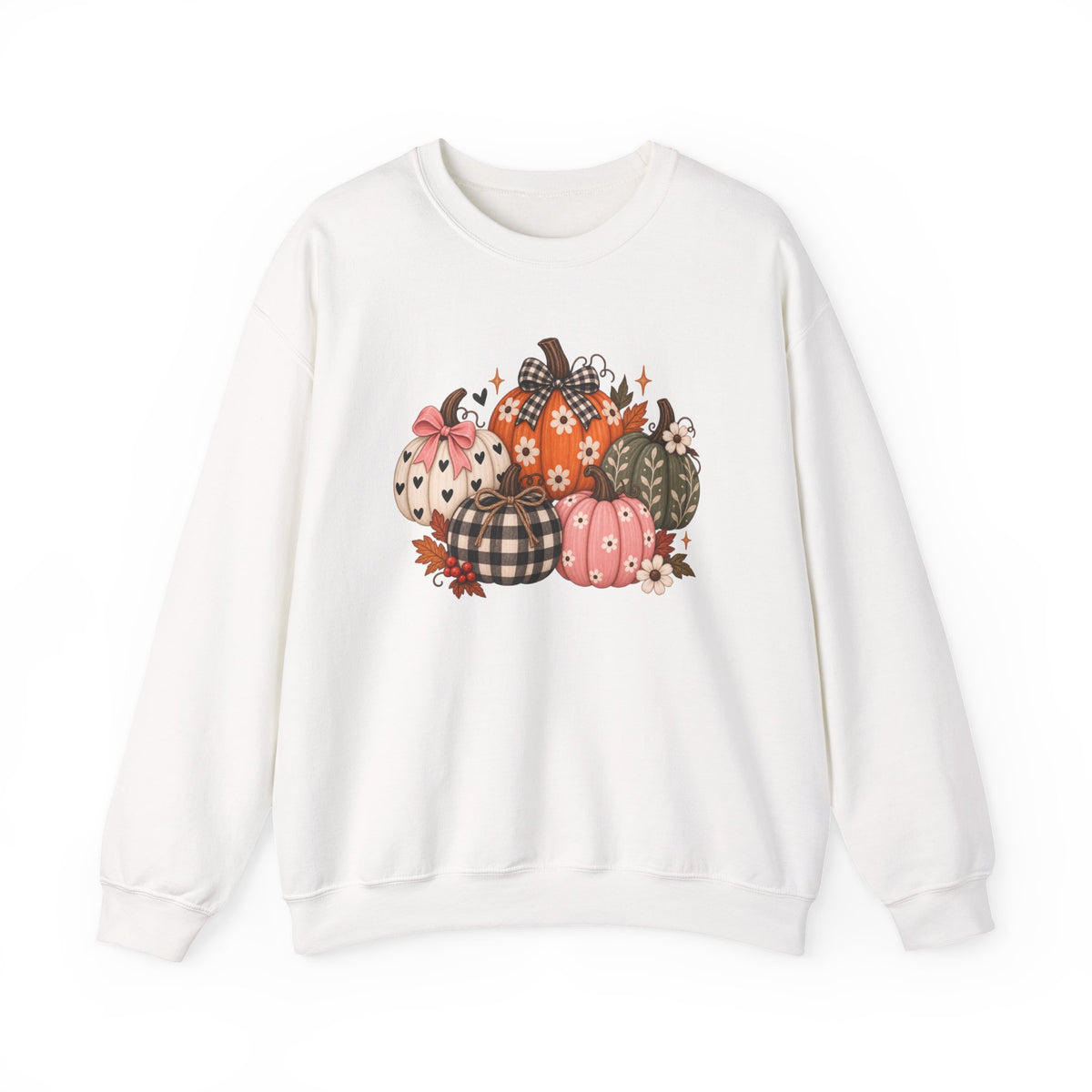 Spooky Season Pumpkin Fall Sweatshirt, Cute Halloween Gift For Women