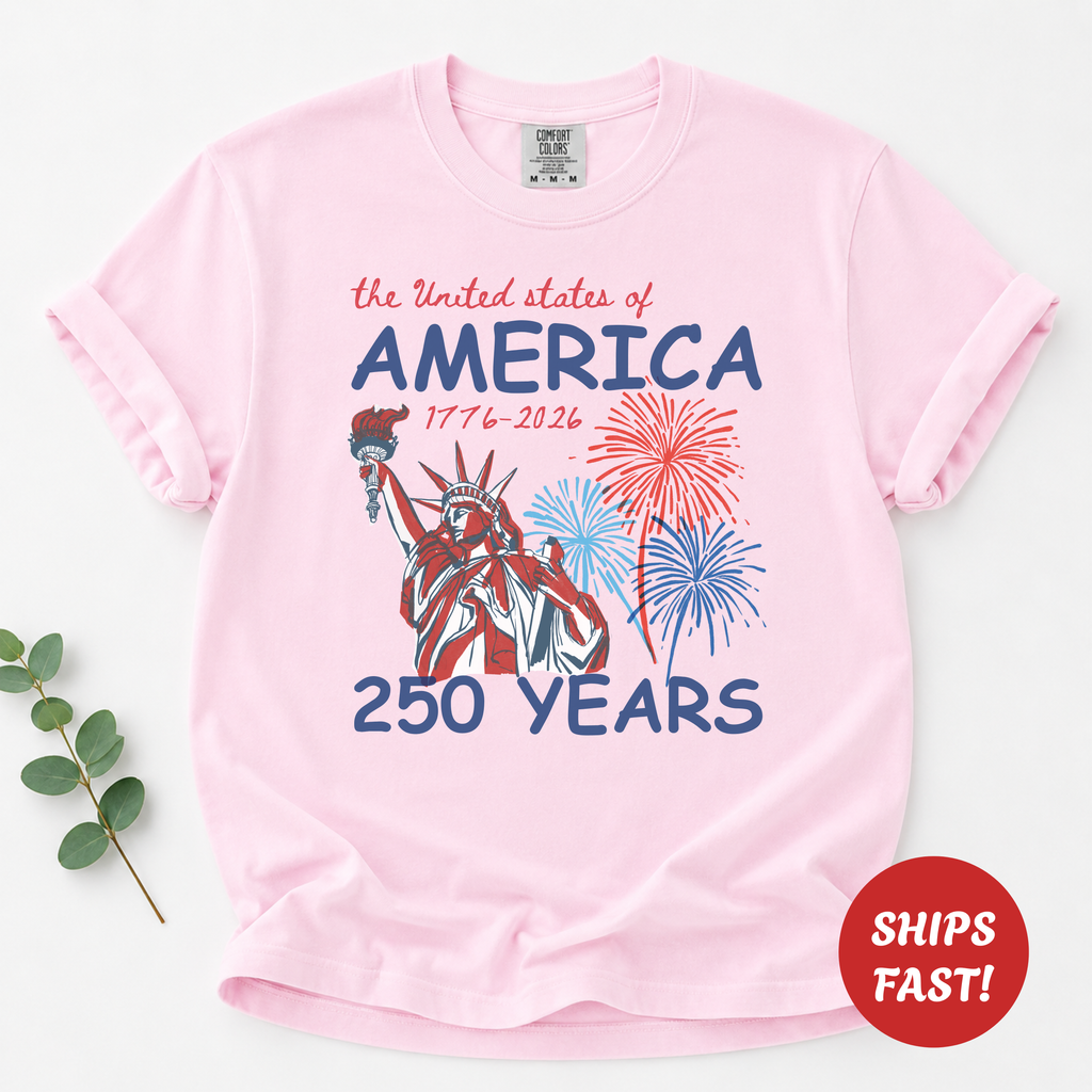 America 250 shirt, USA 250 Years of Freedom 250th Anniversary Gift