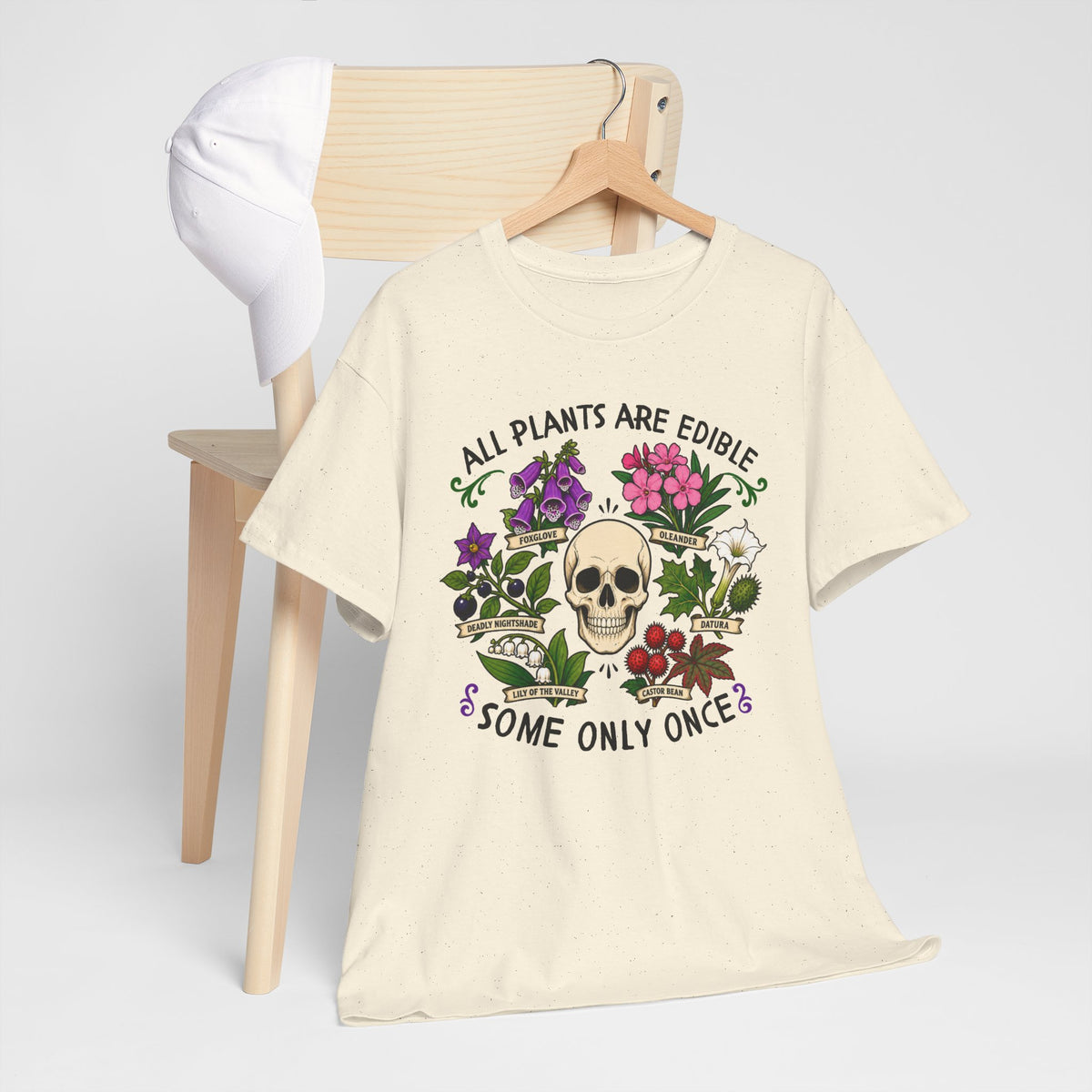 All Plants Are Edible Some Only Once Shirt, Funny Sarcastic Gift For Plant Lovers And Gardeners