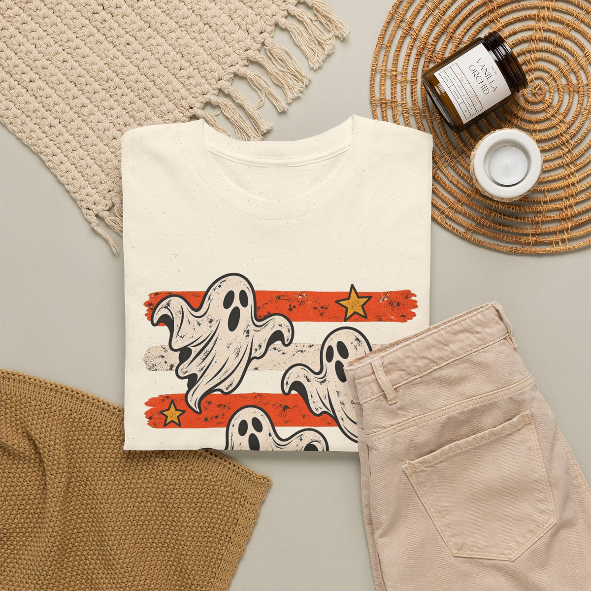 Spooky Season Halloween Ghost Shirt, Trendy Fall Gift For Women