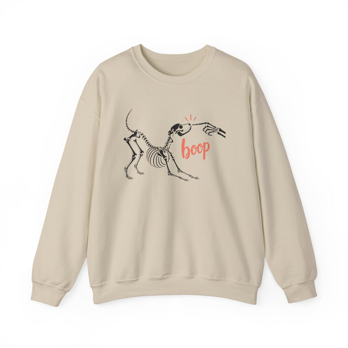 Spooky Season Halloween Dog Skeleton Sweatshirt, Funny Boo-P Trick Or Treat Shirt For Women