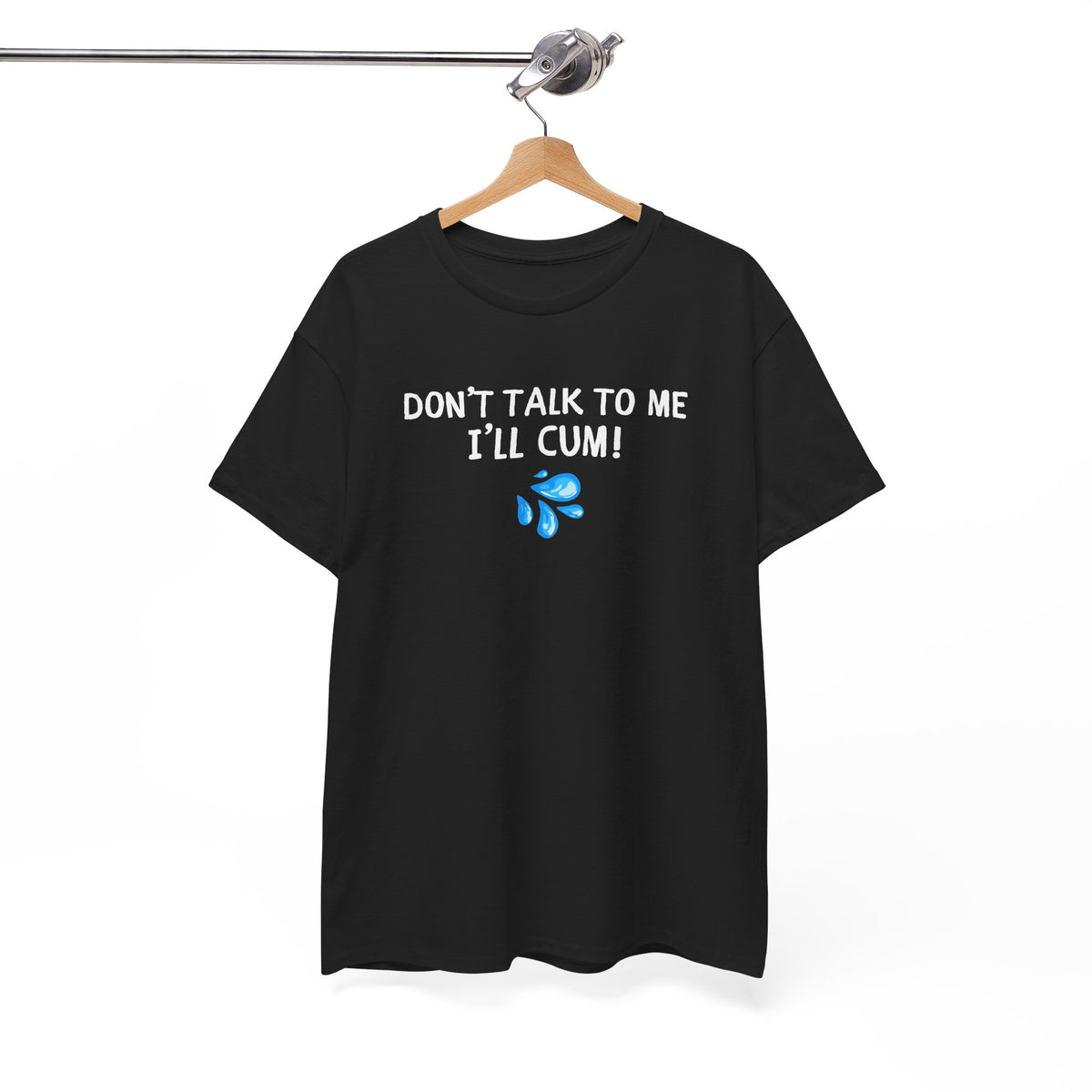 Don't Talk To Me, I'll Cum Shirt, Funny Sarcastic Gag Gift For Men