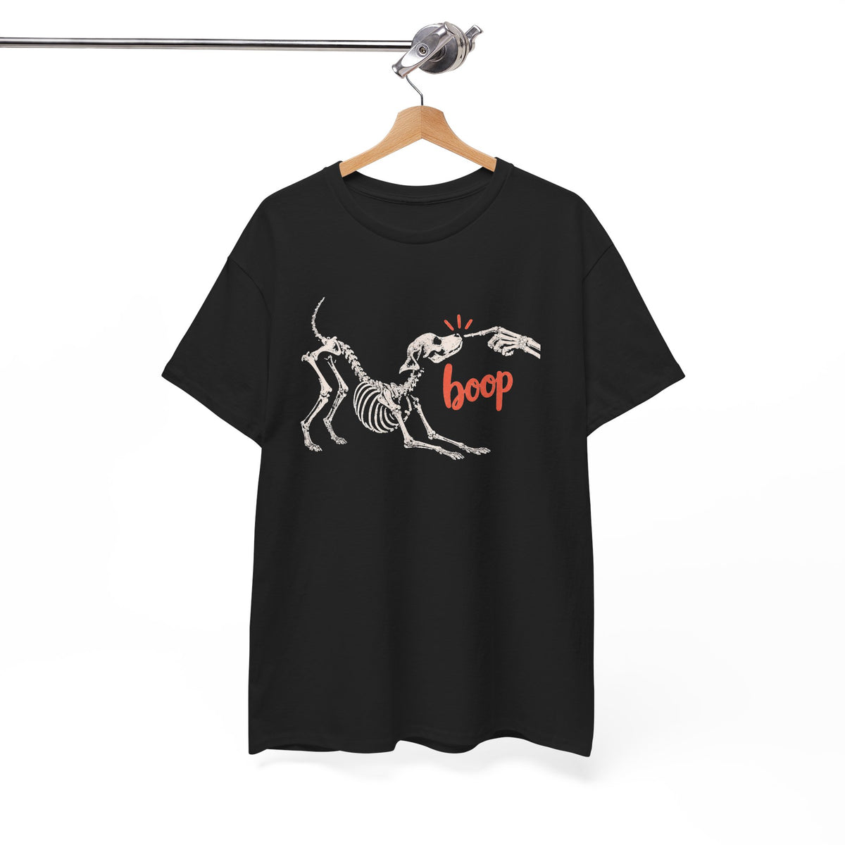 Spooky Season Halloween Skeleton Shirt, Boop Dog Trendy Fall Gift For Women