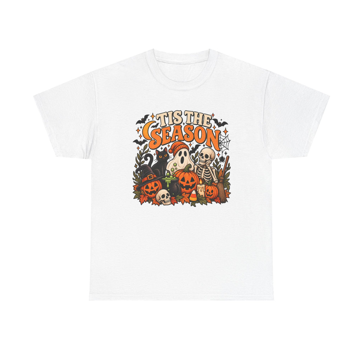 Spooky Season Halloween Ghost Shirt, Tis The Season Fall Gift For Women