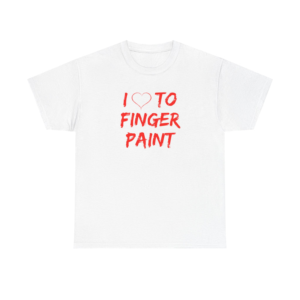 I Love To Finger Paint Shirt, Funny Matching Couple Gift