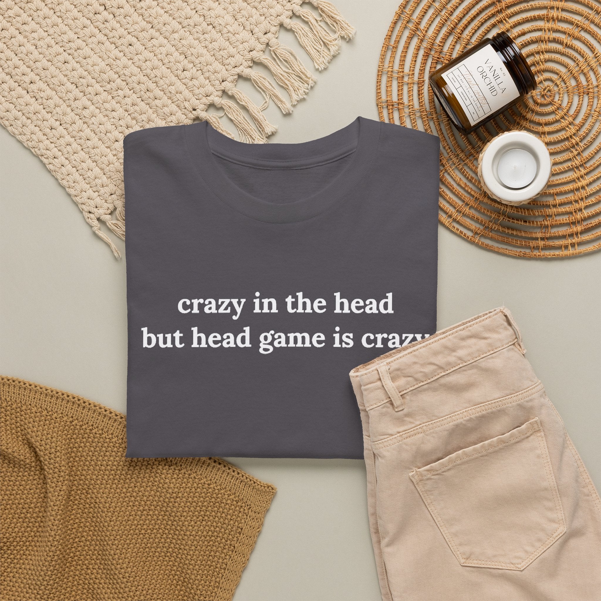 Head Game Crazy Shirt, Funny Sarcastic Gift