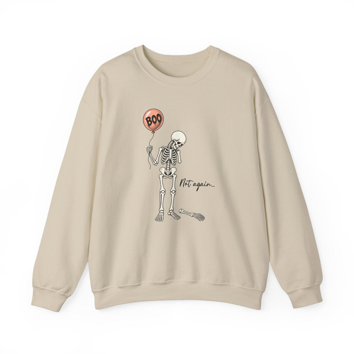 Spooky Season Halloween Skeleton Sweatshirt, Funny Sarcastic Gift For Women