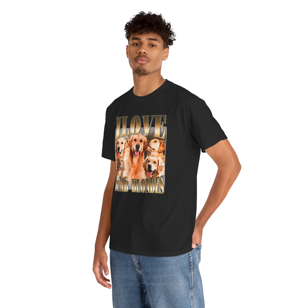 I Love Dumb Blondes Shirt, Funny Sarcastic Gift For Men