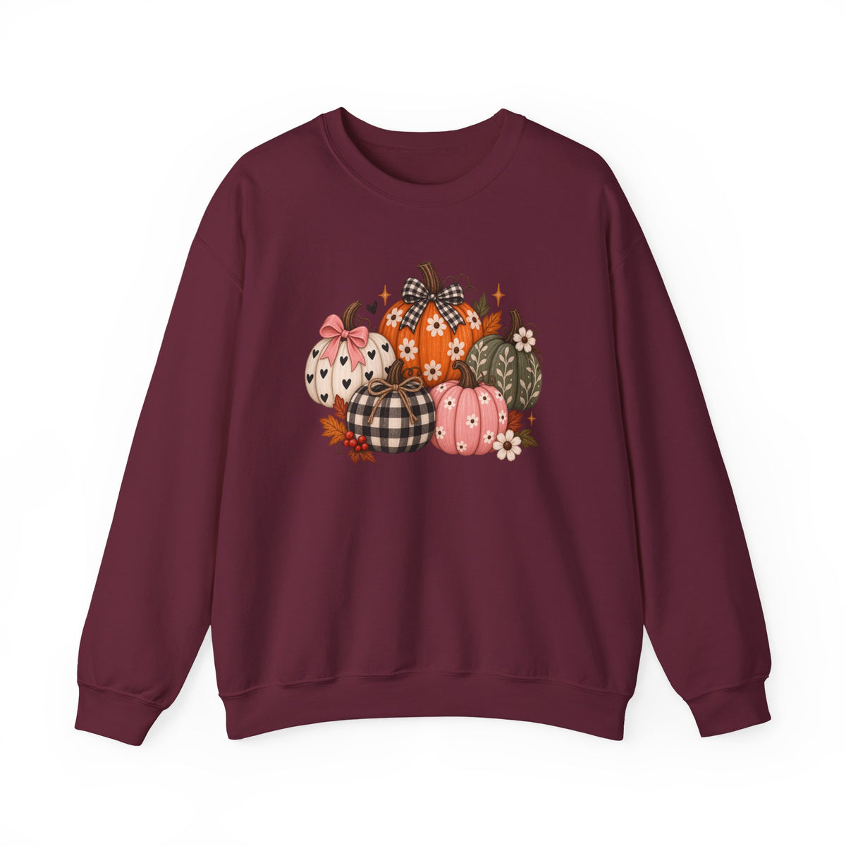 Spooky Season Pumpkin Fall Sweatshirt, Cute Halloween Gift For Women