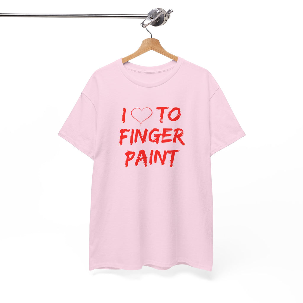 I Love To Finger Paint Shirt, Funny Matching Couple Gift