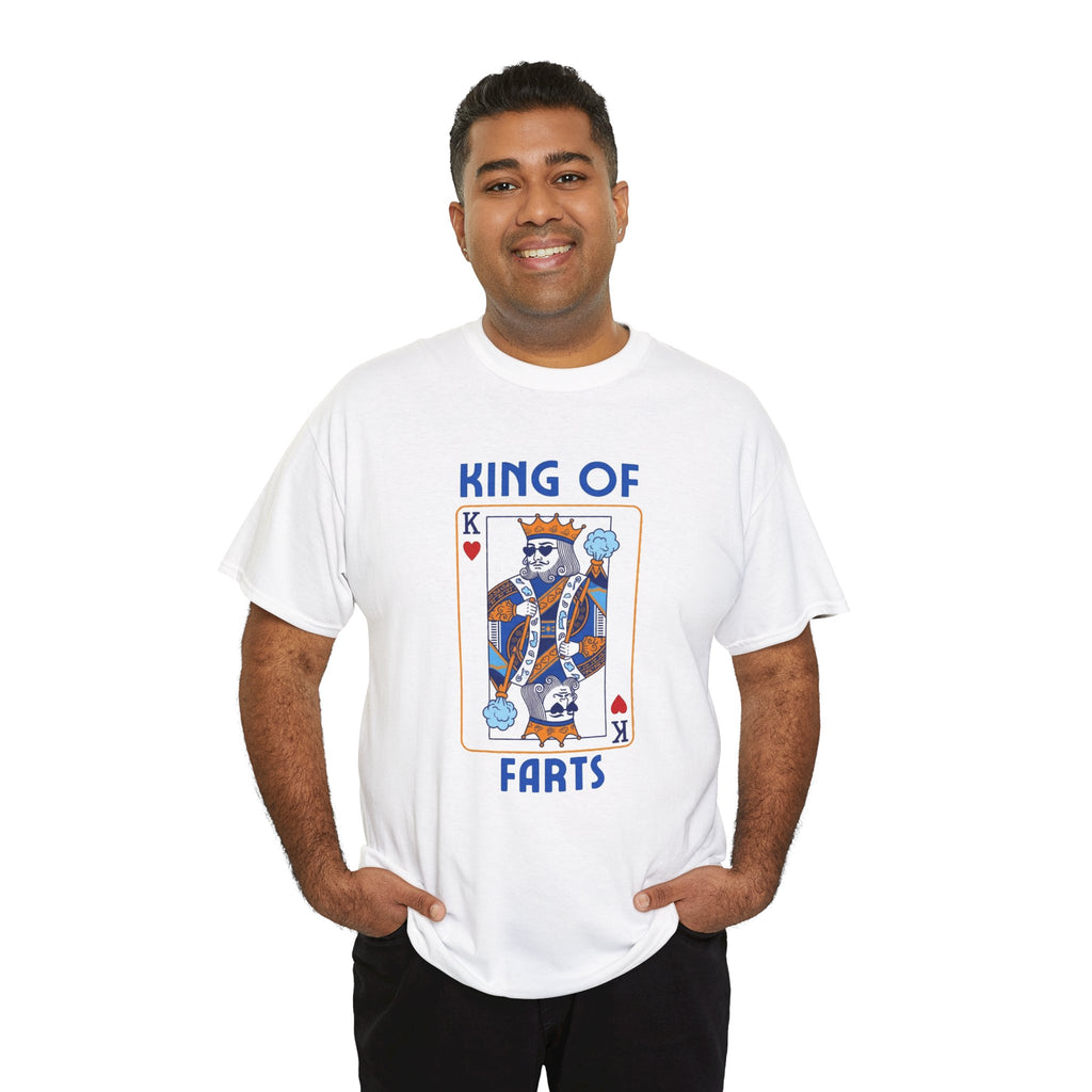 King Of Farts Shirt, Funny Sarcastic Gag Gift For Men
