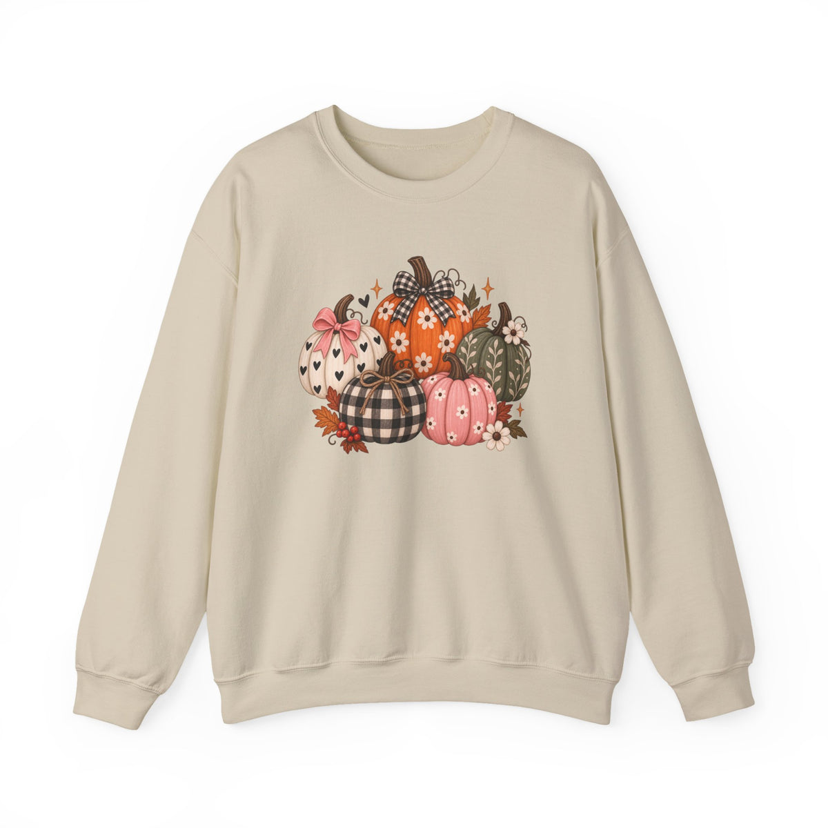 Spooky Season Pumpkin Fall Sweatshirt, Cute Halloween Gift For Women