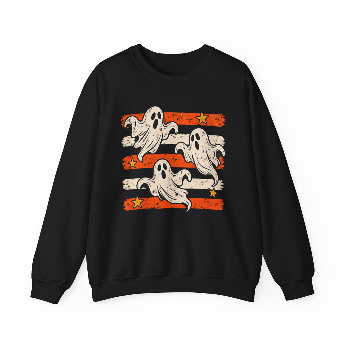 Spooky Season Halloween Ghost Sweatshirt, Fall Bat Gift For Women