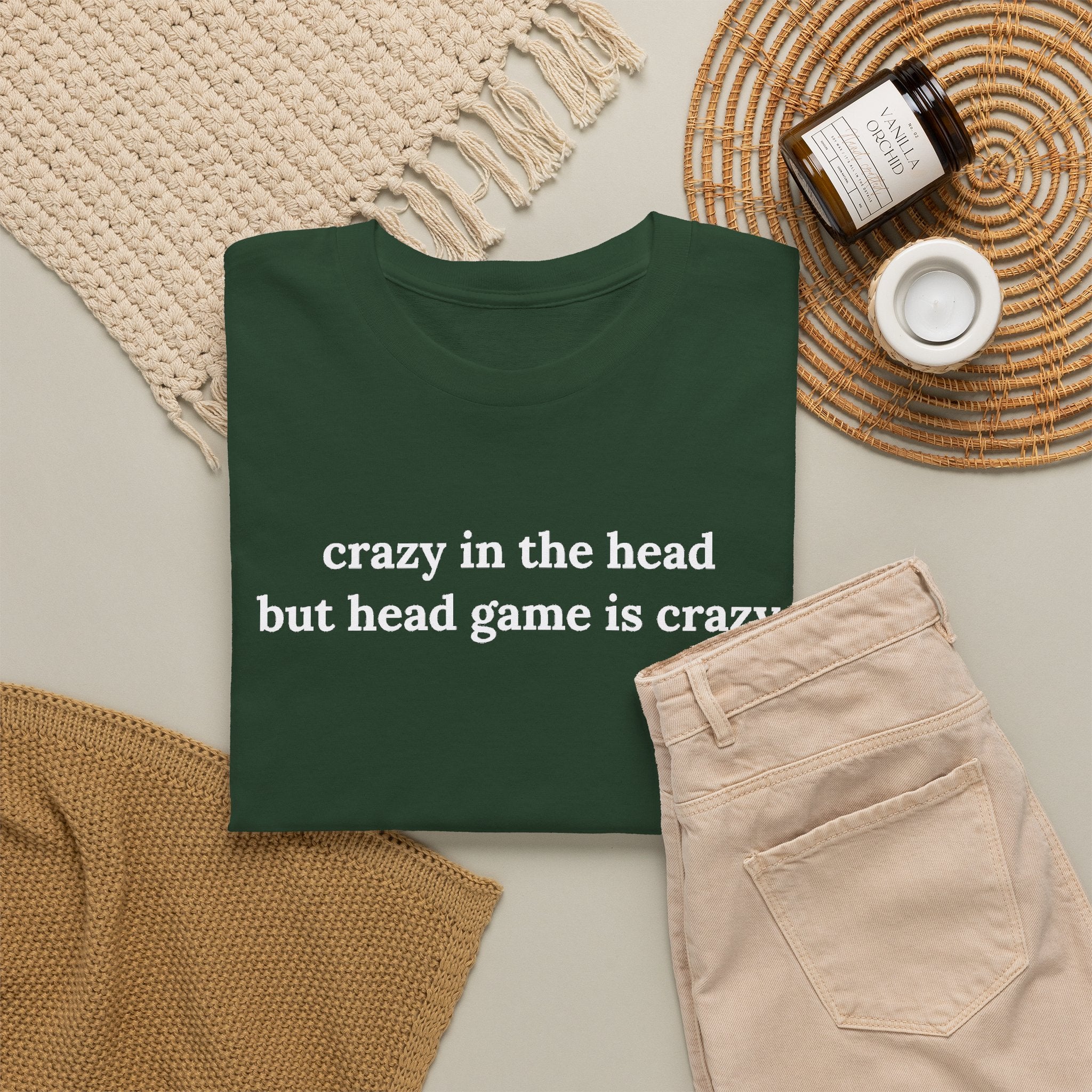 Head Game Crazy Shirt, Funny Sarcastic Gift