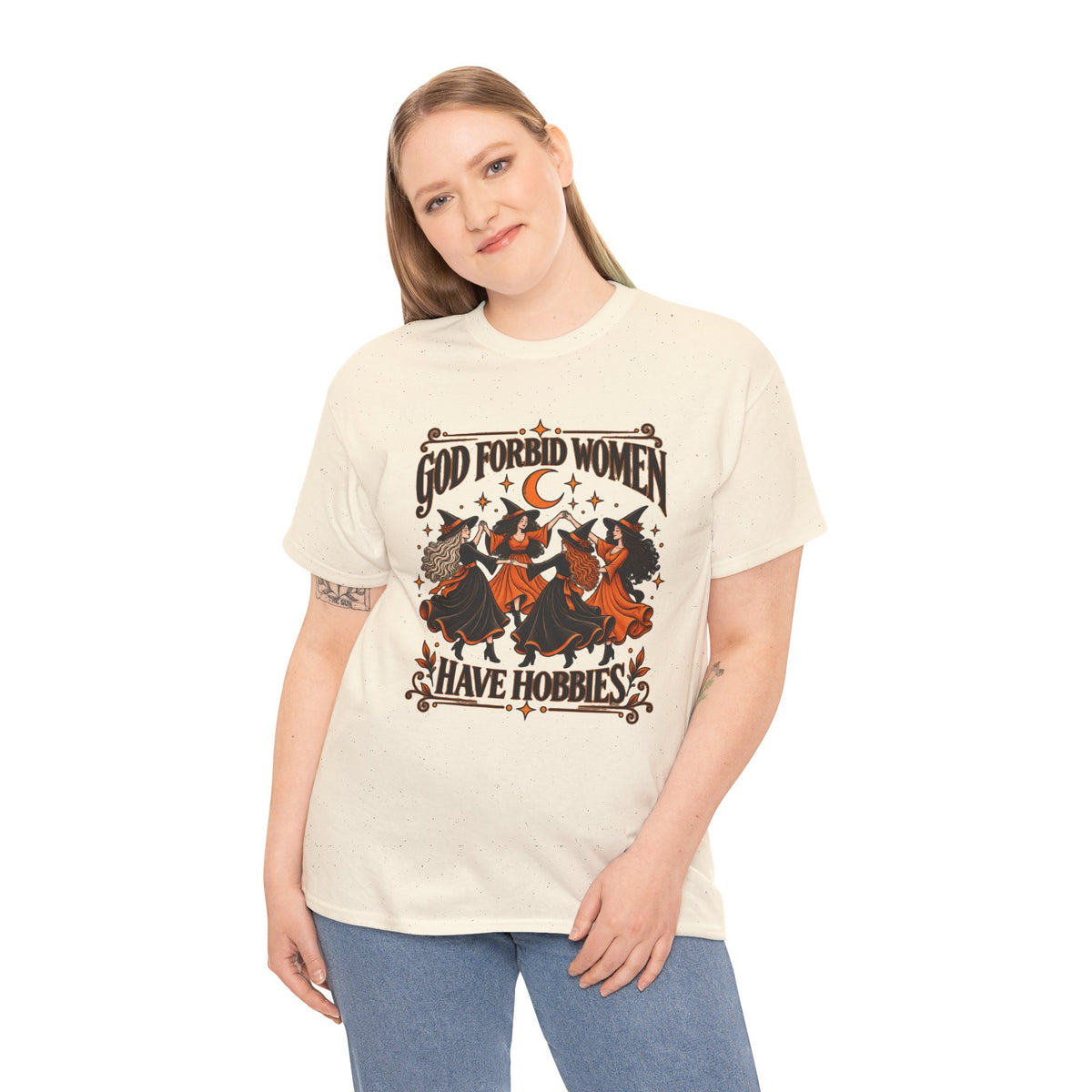 Feminist Witch Shirt, Spooky Season Halloween TShirt, Trendy Fall Gift For Women