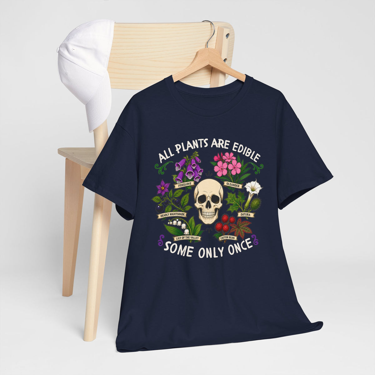 All Plants Are Edible Some Only Once Shirt, Funny Sarcastic Gift For Plant Lovers And Gardeners