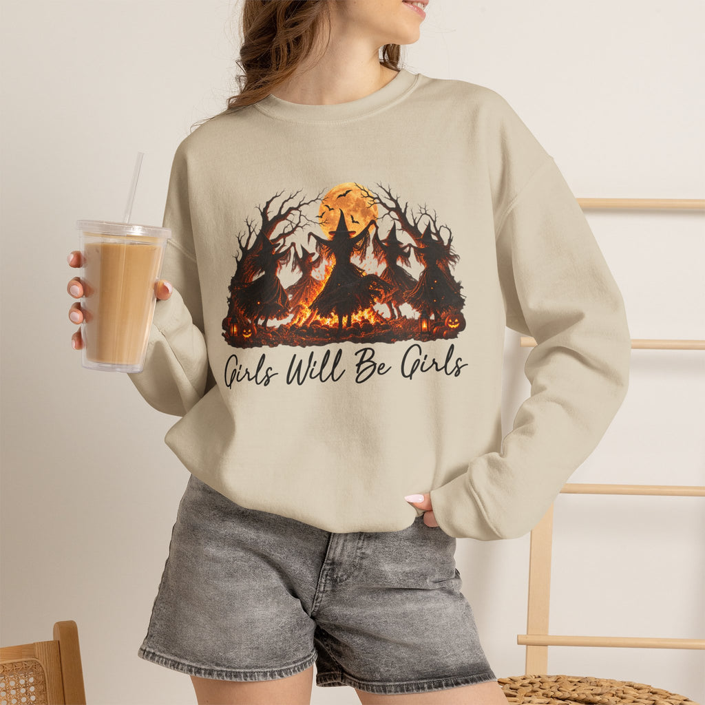Spooky Season Halloween Witchy Sweatshirt, Funny Feminist Witch Gift For Women