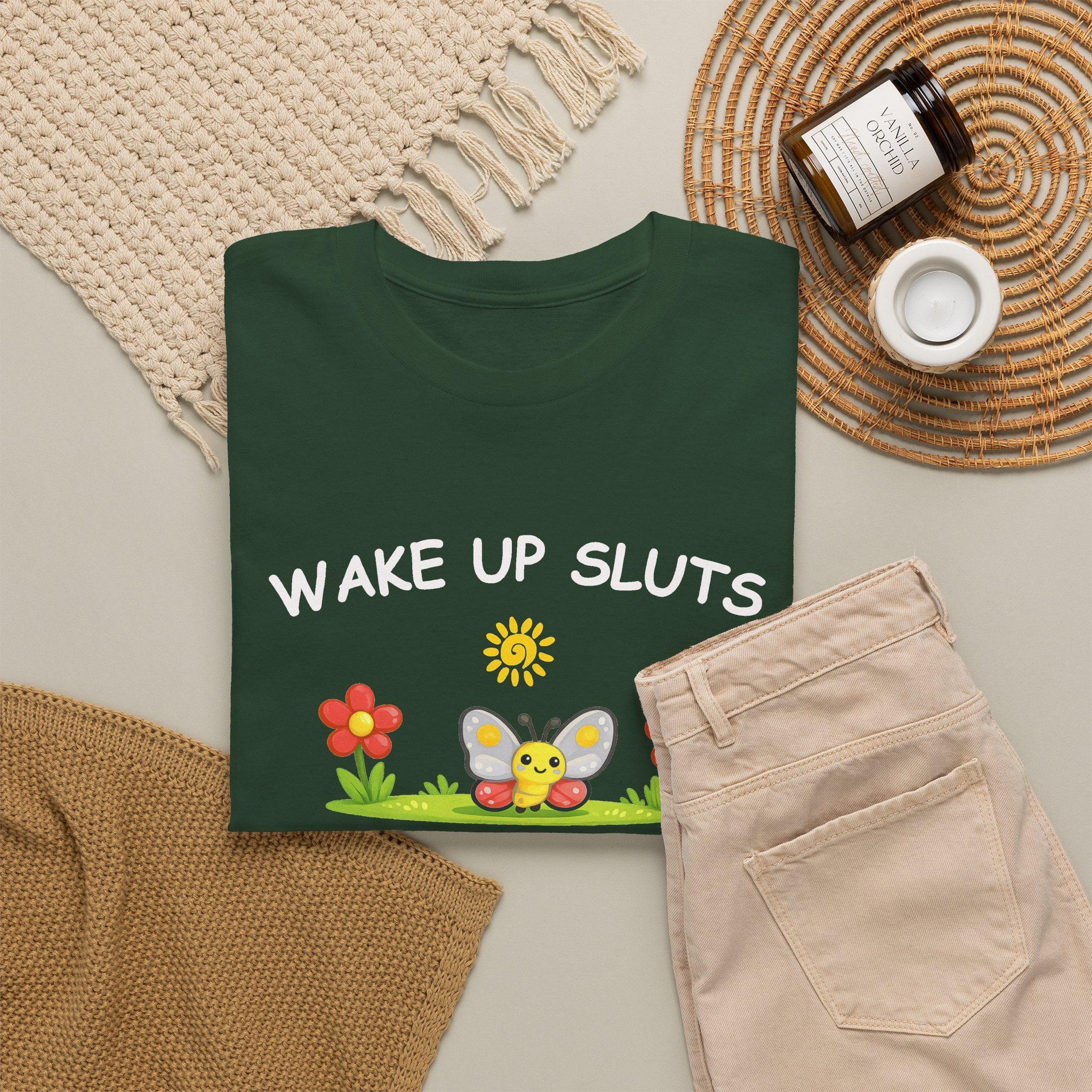 Wake Up Sluts Its Time To Sin Shirt, Funny Sarcastic Gift