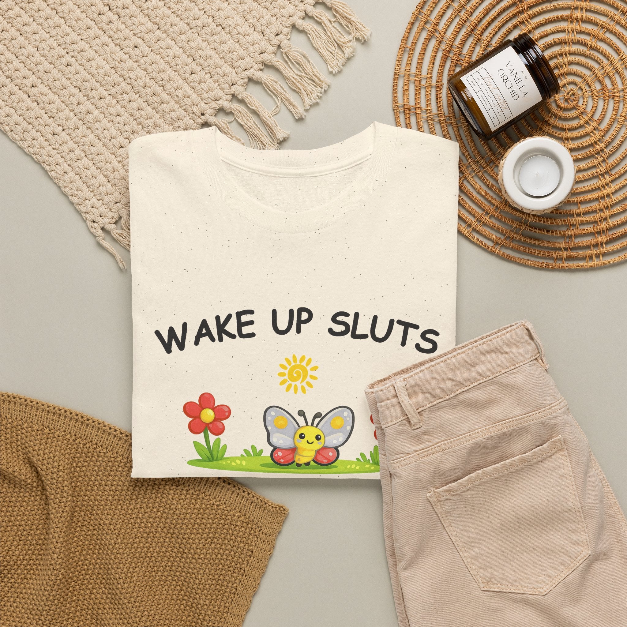 Wake Up Sluts Its Time To Sin Shirt, Funny Sarcastic Gift