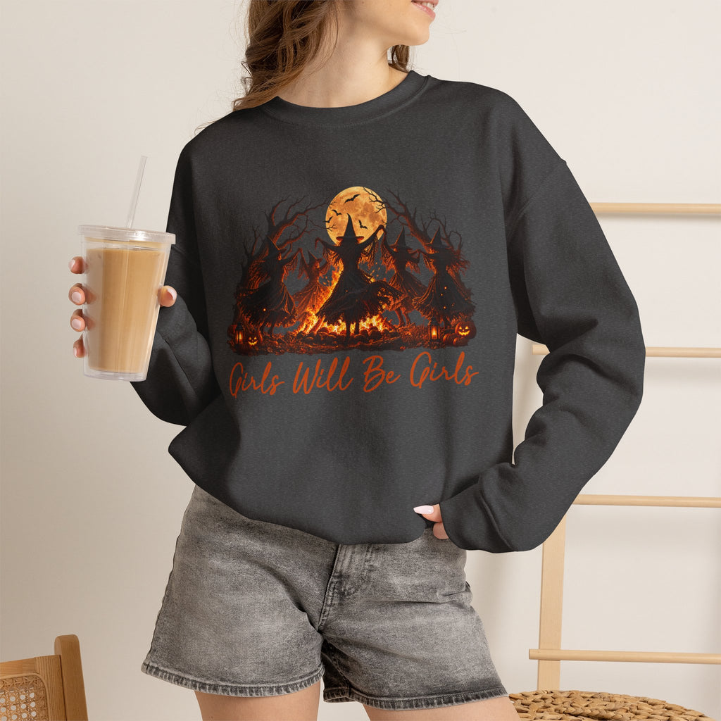 Spooky Season Halloween Witchy Sweatshirt, Funny Feminist Witch Gift For Women