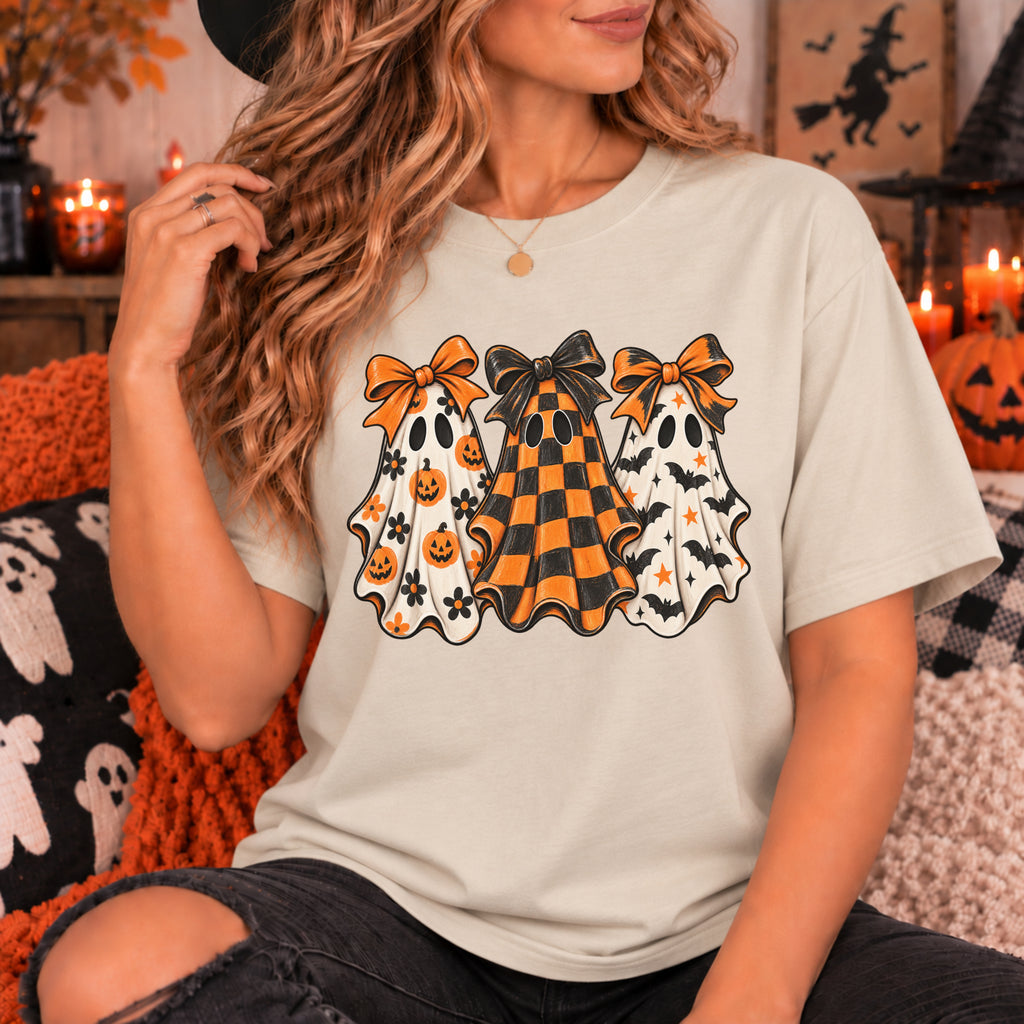 Spooky Season Halloween Ghost Shirt, Trendy Fall Gift For Women
