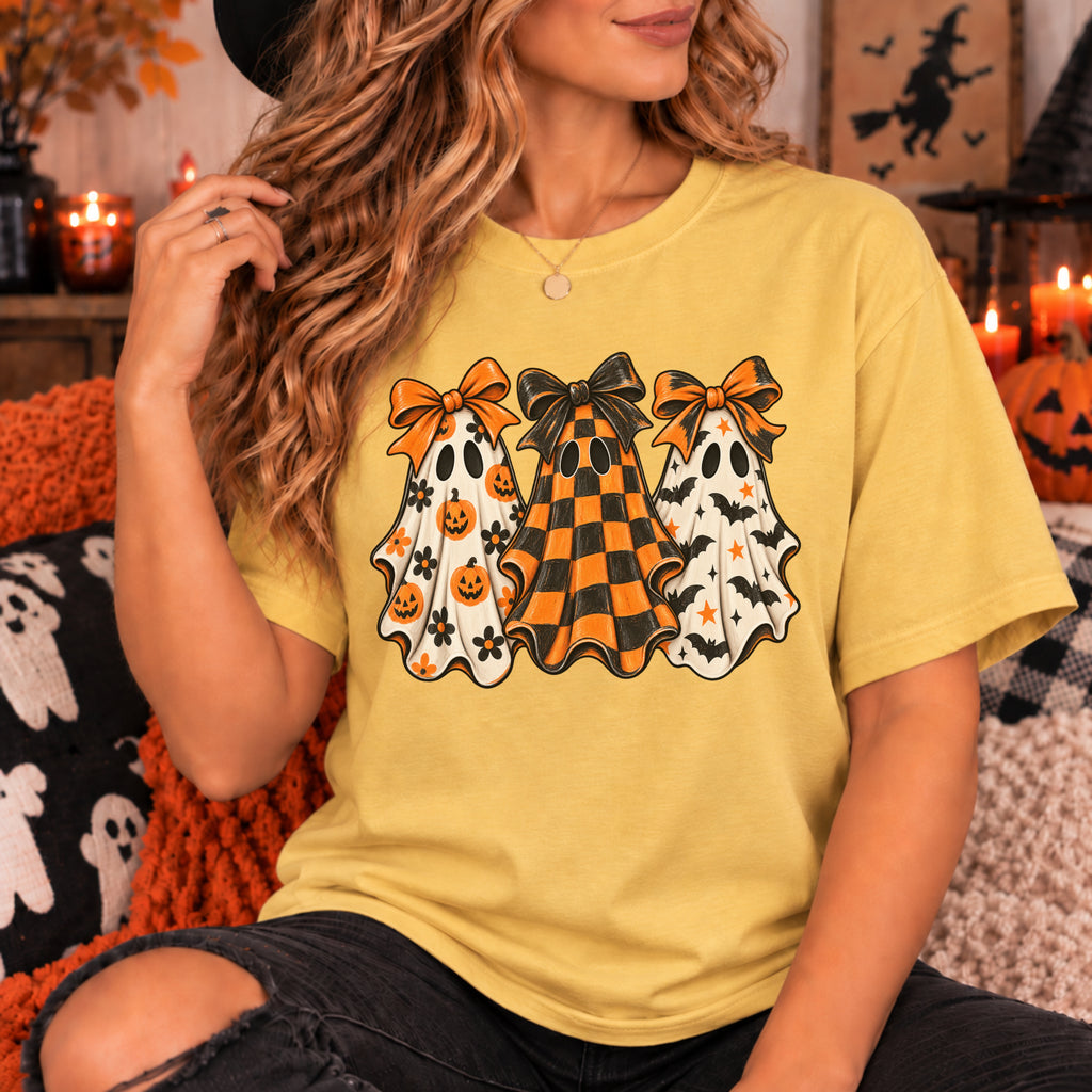 Spooky Season Halloween Ghost Shirt, Trendy Fall Gift For Women